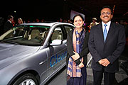 der indische Generalkonsul Jagdish Saksena Mukul mit Frau Mita Mukul (Foto: Martin Schmitz)